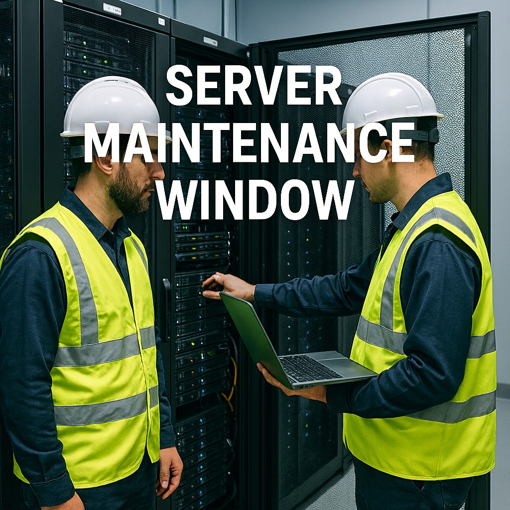 Enterprise Systems Scheduled Maintenance Notification